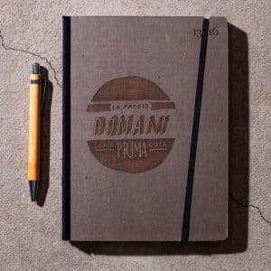 Taccuino Large "Lo faccio domani come prima cosa" - Caffè